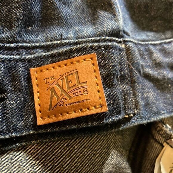 AXEL Denim Sherpa Collar Trucker Jacket Blue Size XXL SEE DESCRIPTION - Picture 10 of 11